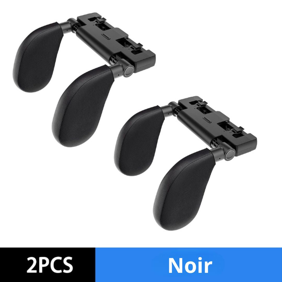 appuie-tete-voiture-Noir2pcs