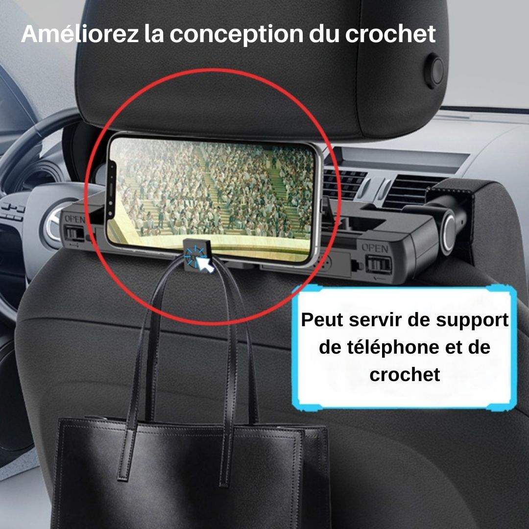 appuie-tetee-voiture-Support-téléphone