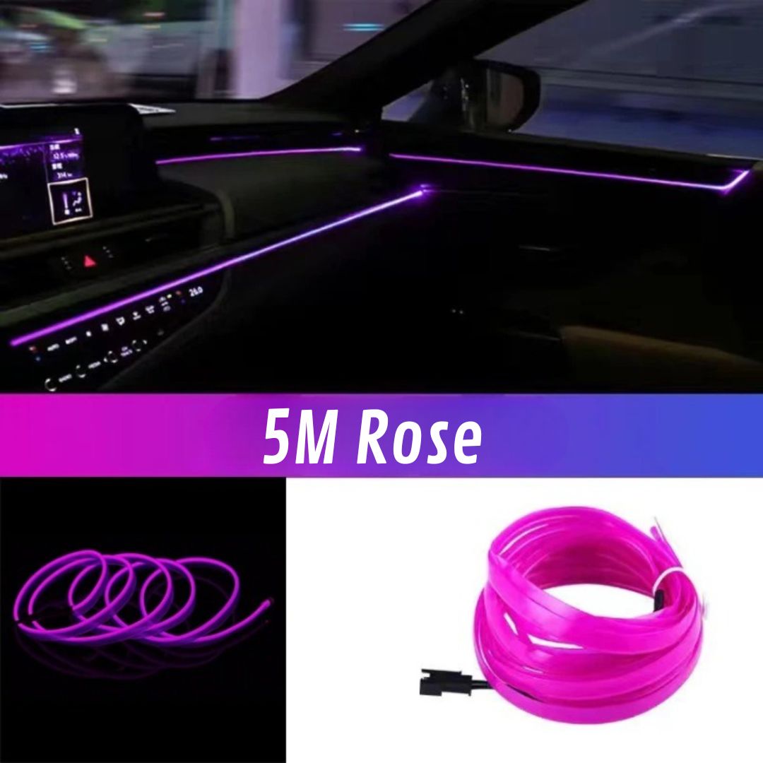 bande-LED-voiture-Rose