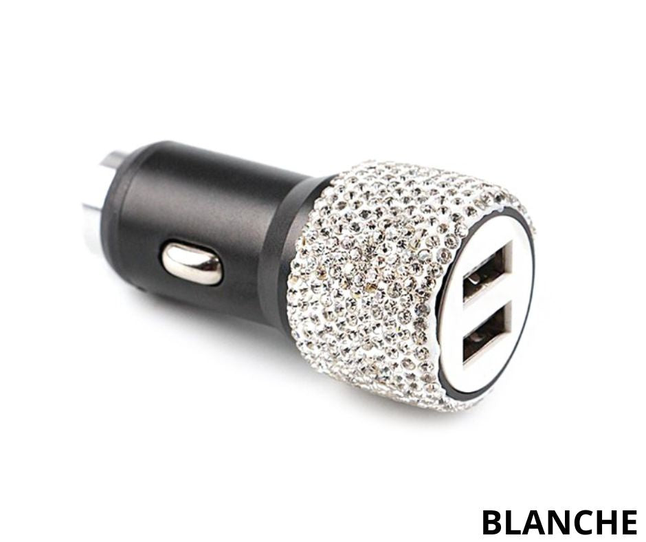 chargeur-de-voiture-USB-5V-BLANCHE